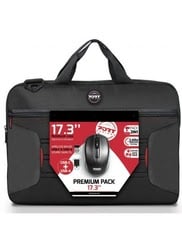 Sac et sacoche Port Premium Pack 17.3" Sacoche + Souris sans fil Cybertek