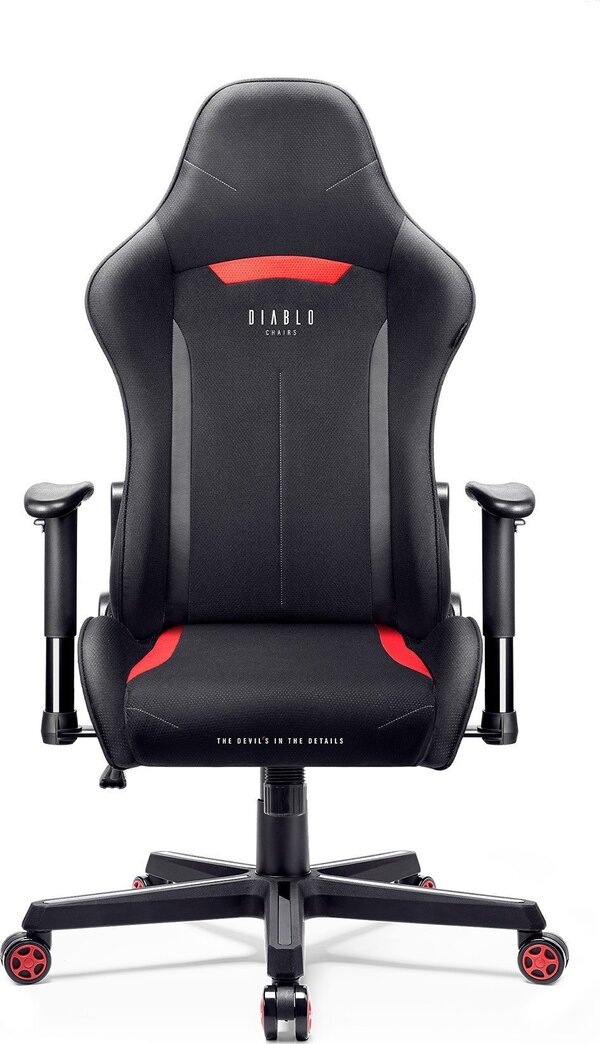 Diablo Chairs  X-Starter Noir/Rouge - Siège PC Gamer - Cybertek.fr - 0