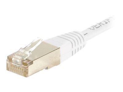 Cordon RJ45 catégorie 6 F/UTP blanc CCA - 7m  - 0