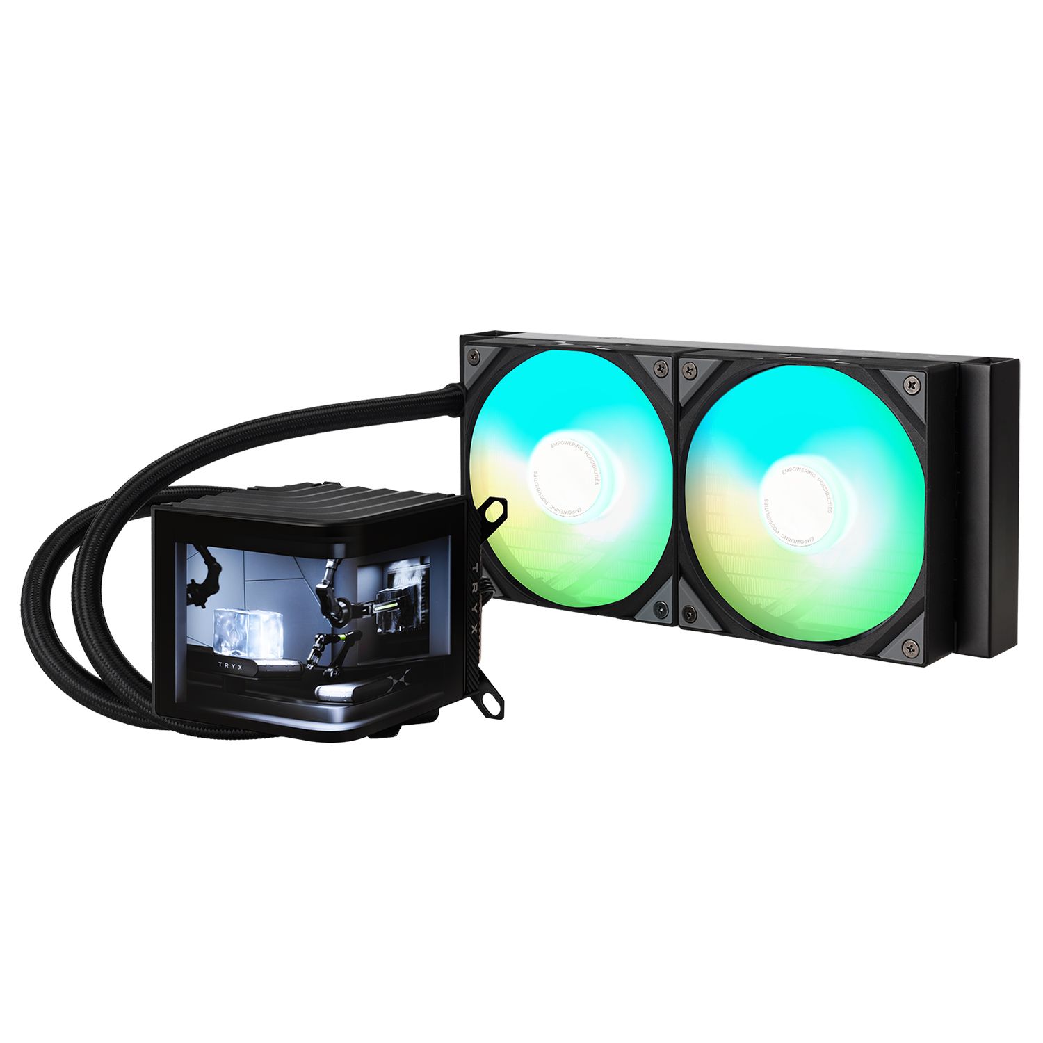 TRYX PANORAMA AIO ARGB - 240 mm - Watercooling TRYX - Cybertek.fr - 3