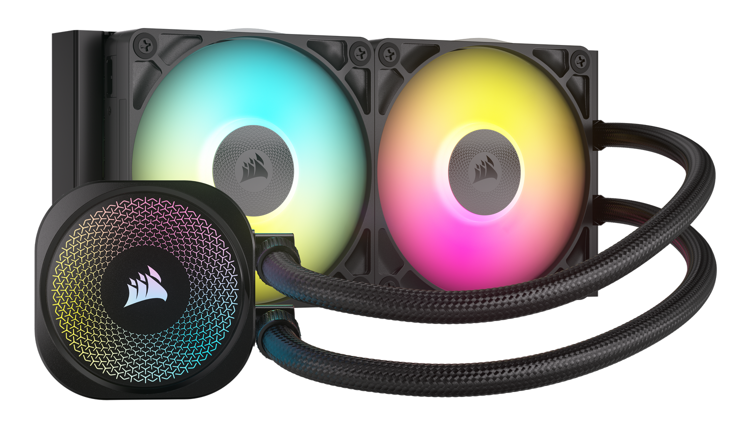 image produit Corsair iCUE LINK TITAN 240 RX RGB AIO/240mm Cybertek