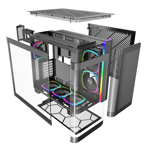 Montech King 95 Pro Noir Noir - Boîtier PC Montech - Cybertek.fr - 6