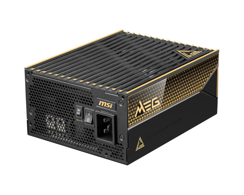 MSI MEG AI1600T PCIE5 - ATX 1600W - 80+ Titanium (MEG AI1600T PCIE5) - Achat / Vente Alimentation sur Cybertek.fr - 3