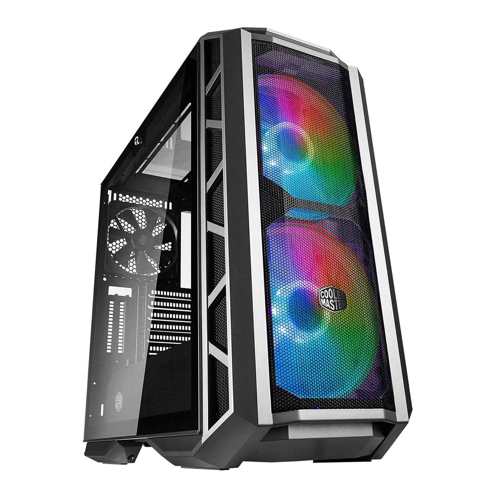 Cooler Master MasterCase H500P Gunmetal Mesh ARGB Noir - Boîtier PC - 0