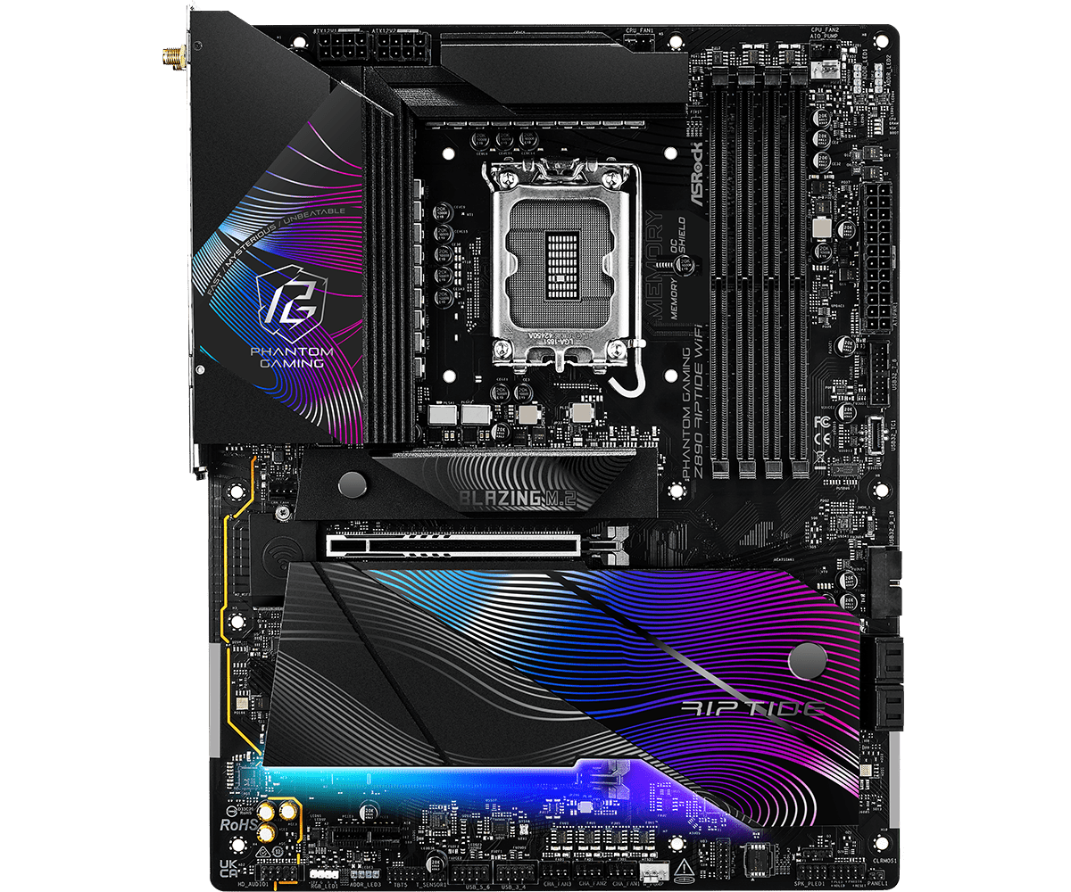 ASRock Z890 RIPTIDE WIFI ATX  - Carte mère ASRock - Cybertek.fr - 2