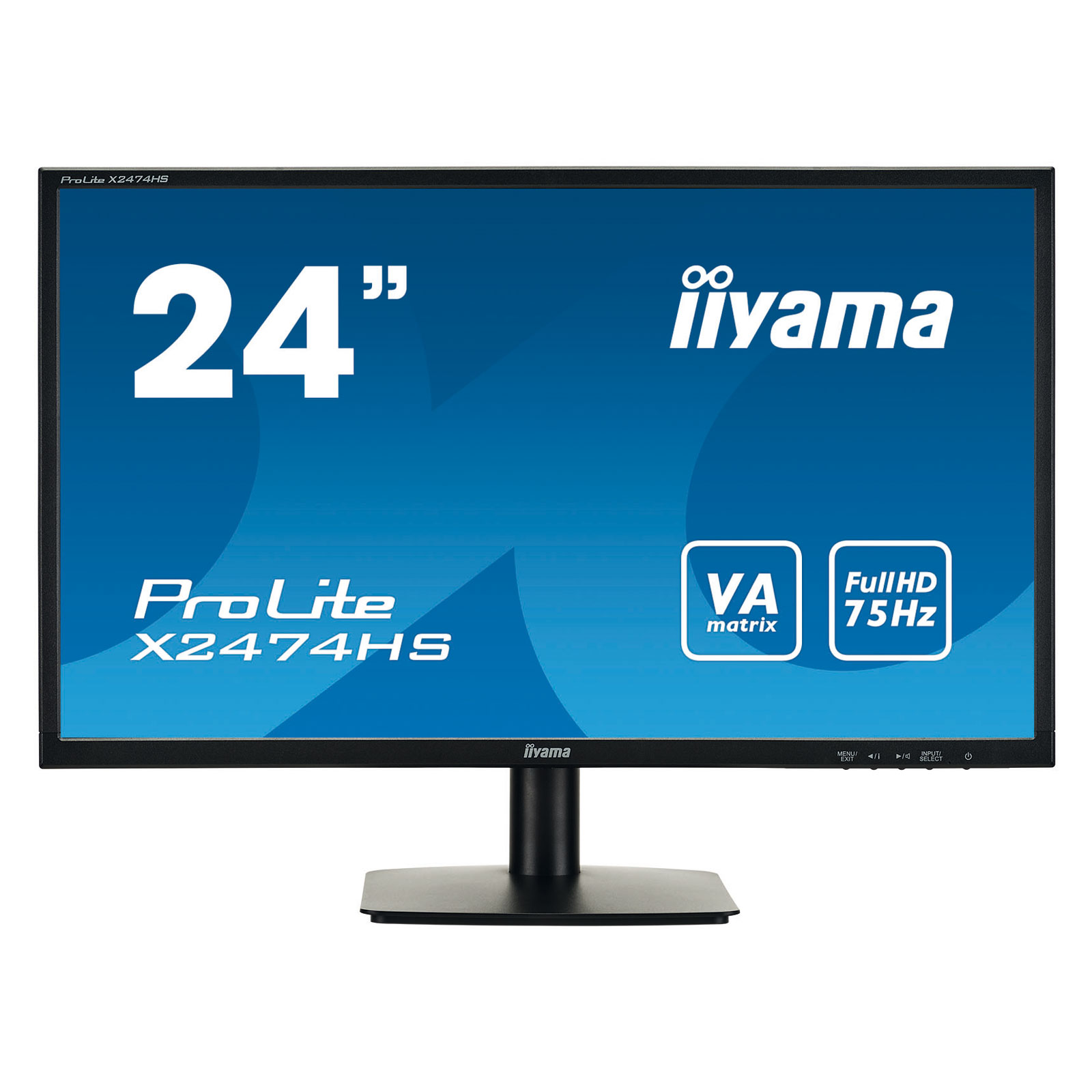 Iiyama 24"  X2474HS-B1 - Ecran PC Iiyama - Cybertek.fr - 4