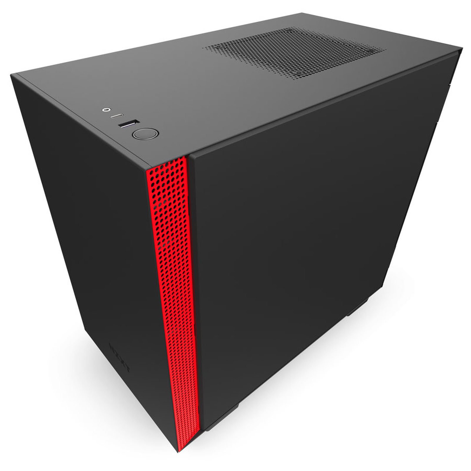 NZXT H210 Noir/Rouge Rouge - Boîtier PC NZXT - Cybertek.fr - 4