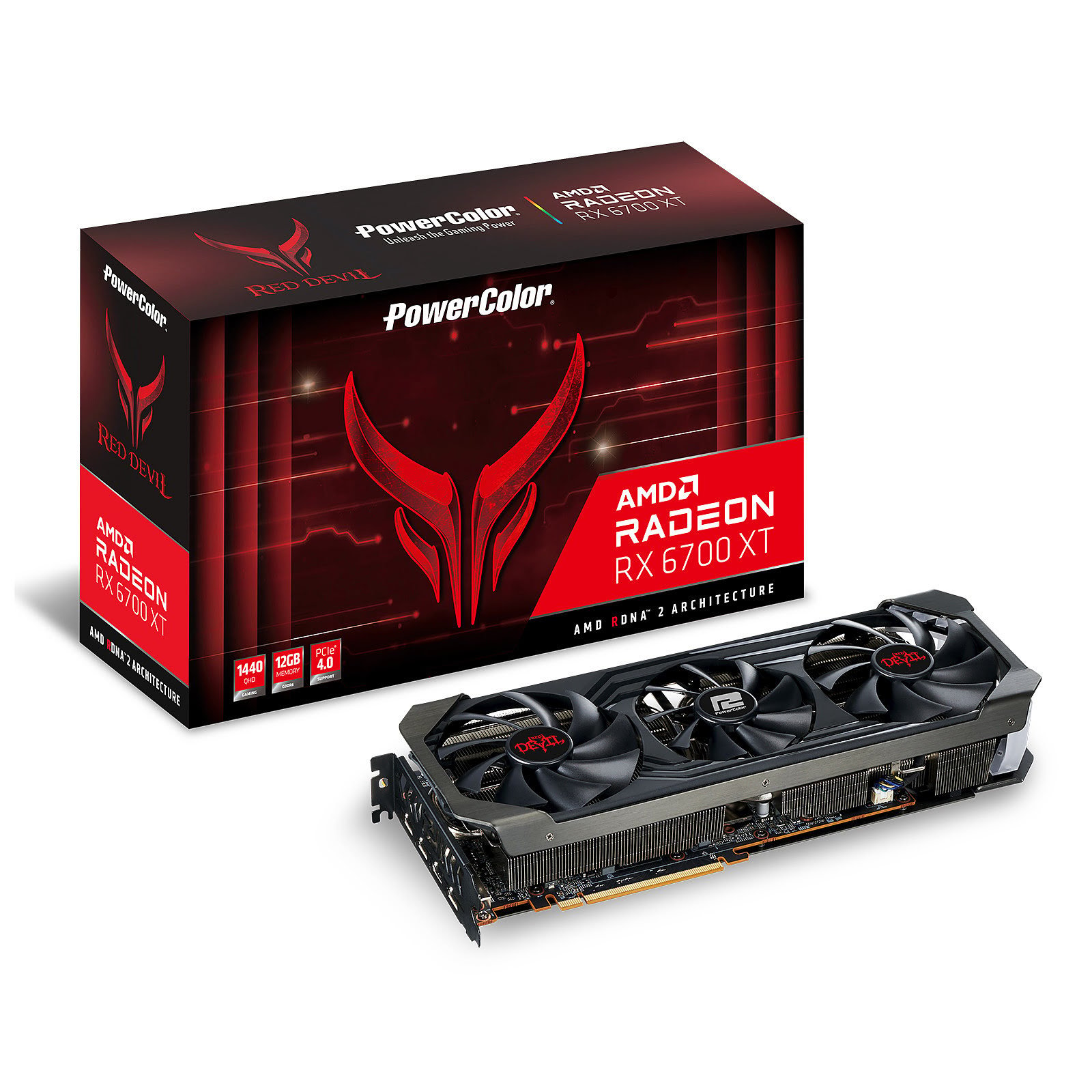 PowerColor RX 6700 XT Red Devil  - Carte graphique PowerColor - 0