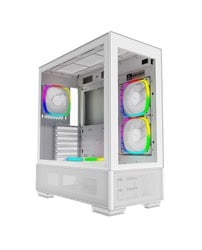 Boîtier PC Montech Sky Two RGB - MT/SansAlim/ATX - Blanc Cybertek