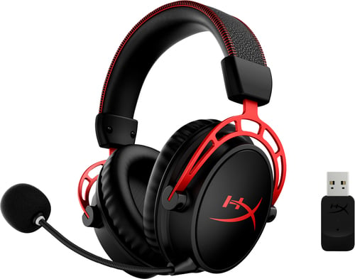 HyperX Cloud Alpha Wireless Noir/Rouge 7.1 Surround - Micro-casque - 1