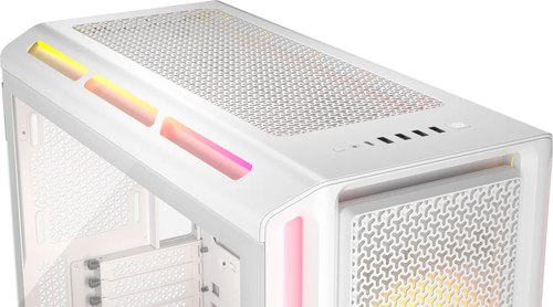 Corsair 5000T LX RGB Blanc Blanc - Boîtier PC Corsair - 1