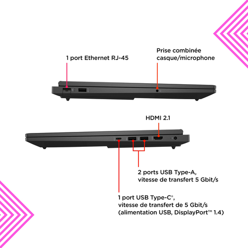 HP 81K09EA#ABF - PC portable HP - Cybertek.fr - 6