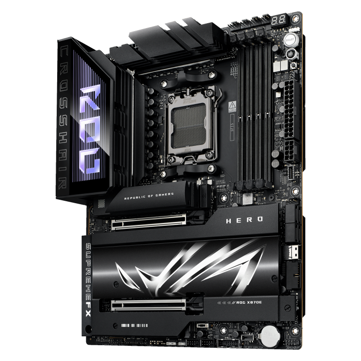 Asus ROG CROSSHAIR X870E HERO ATX  - Carte mère Asus - Cybertek.fr - 2