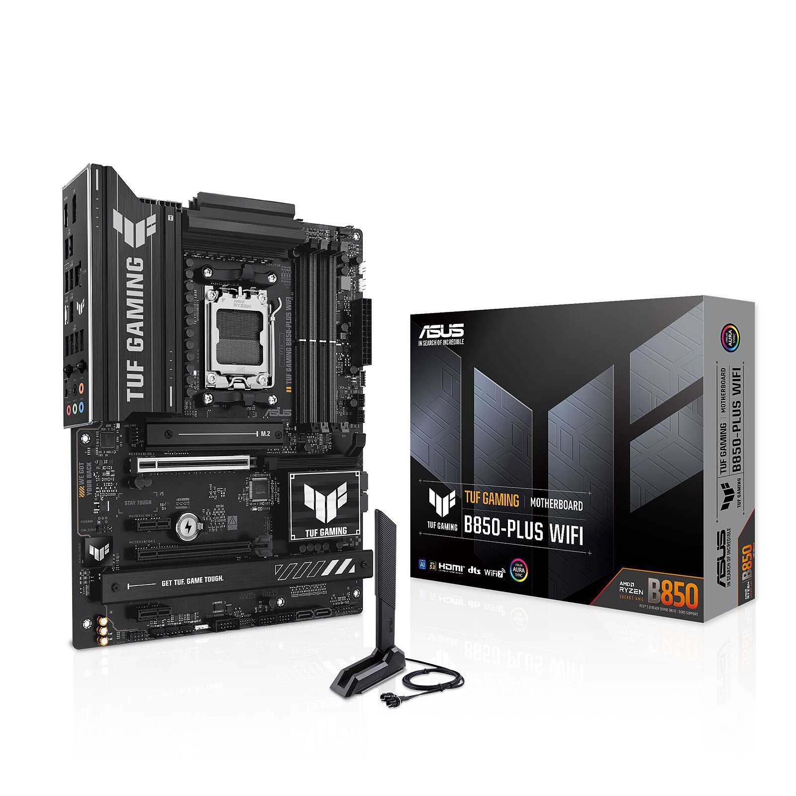 Asus TUF GAMING B850-PLUS WIFI ATX  - Carte mère Asus - 0