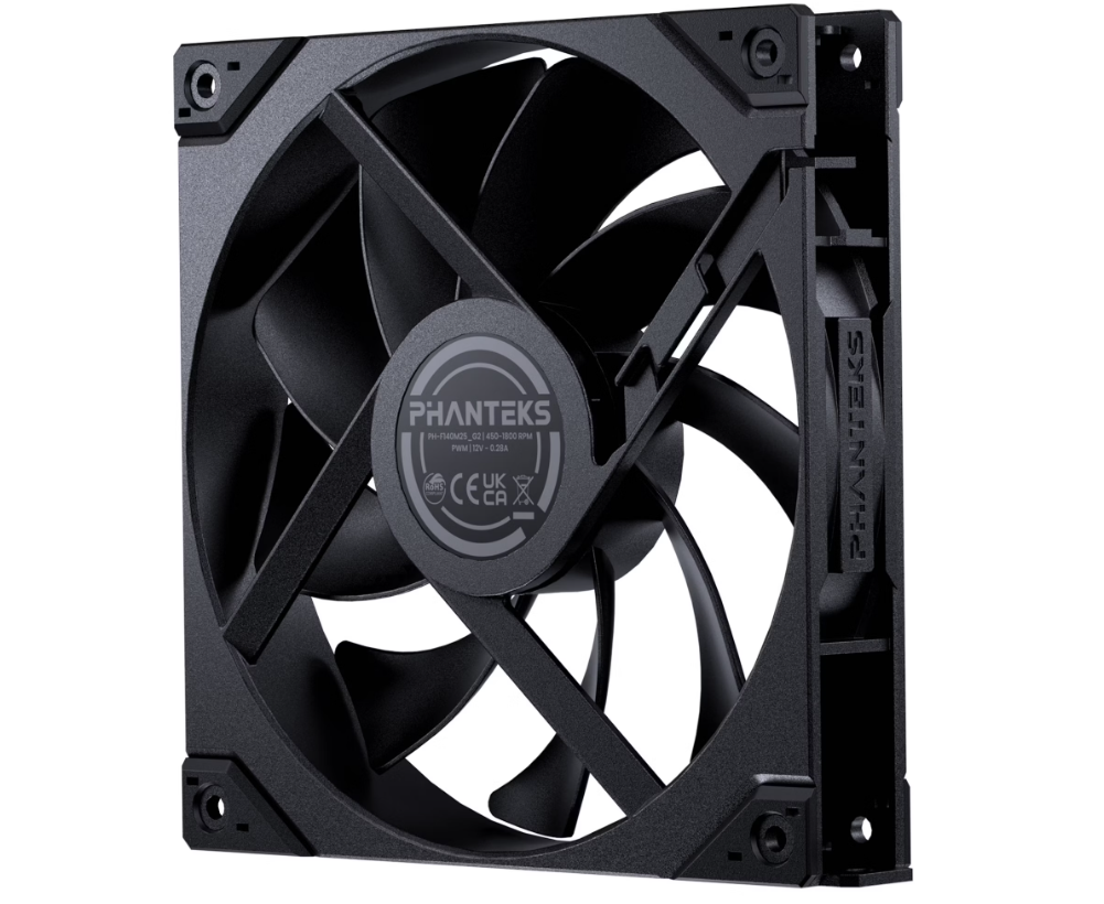 Phanteks M25 Gen2 PWM Noir 140mm - Ventilateur boîtier Phanteks - 1