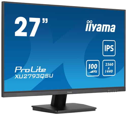 Iiyama 27"  XU2793QSU-B7 - Ecran PC Iiyama - Cybertek.fr - 1