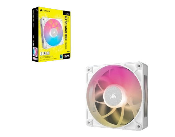 Corsair iCUE LINK RX120 RGB MAX - Ventilateur boîtier Corsair - 3