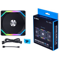 Ventilateur boîtier Lian-Li UNI FAN SL120 V2 RGB - Noir Cybertek