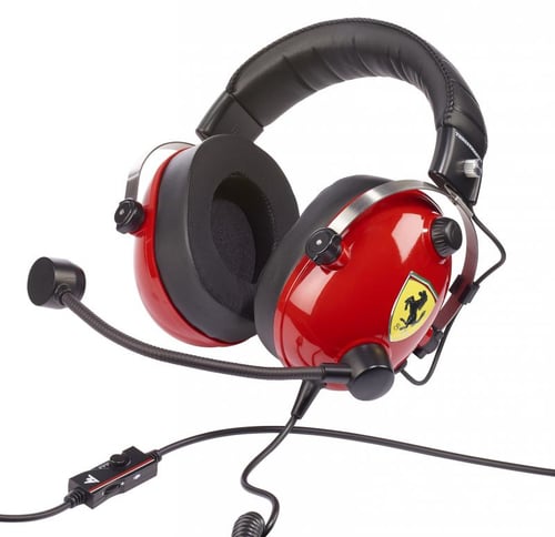 ThrustMaster FERRARI T Stereo Rouge - Micro-casque - Cybertek.fr - 0