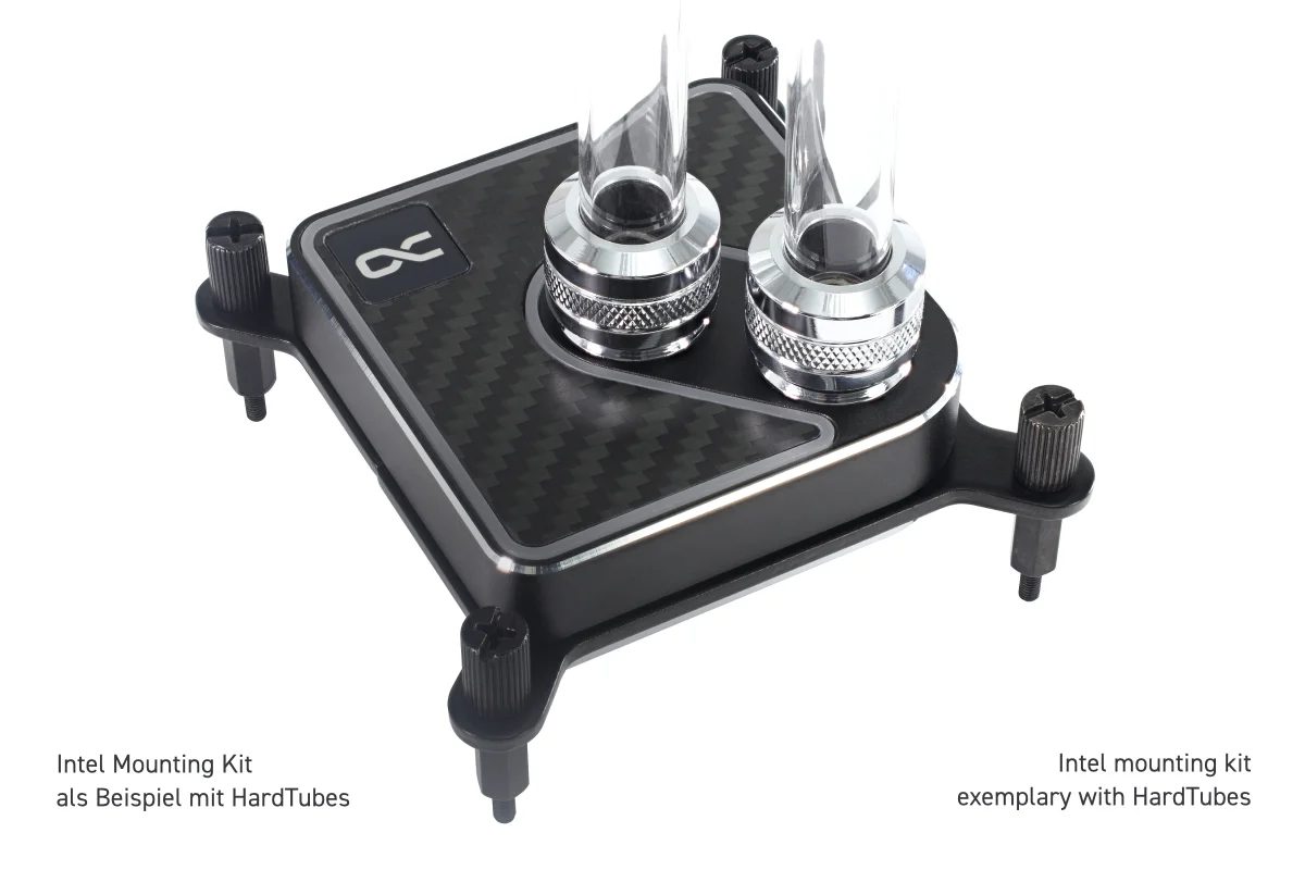 Alphacool Waterblock CPU Core 1 Aurora Carbon - Watercooling - 4