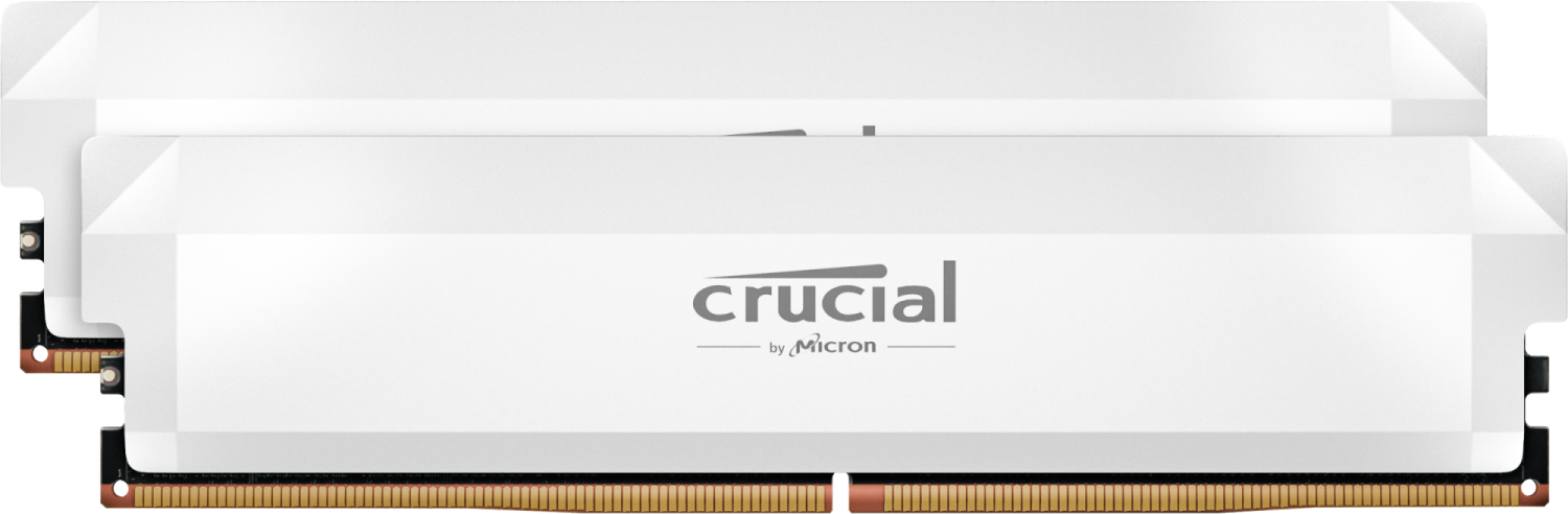 Crucial Pro Overclocking 64G (2x32G) DDR5 6400MHz CL40 Noir - Mémoire PC Crucial sur Cybertek.fr - 0