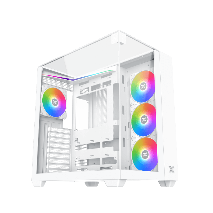 Xigmatek Aqua V Blanc Blanc - Boîtier PC Xigmatek - Cybertek.fr - 0