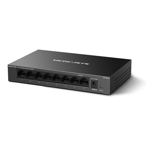 Switch Mercusys 8-Port Gigabit Metal - Cybertek.fr - 0