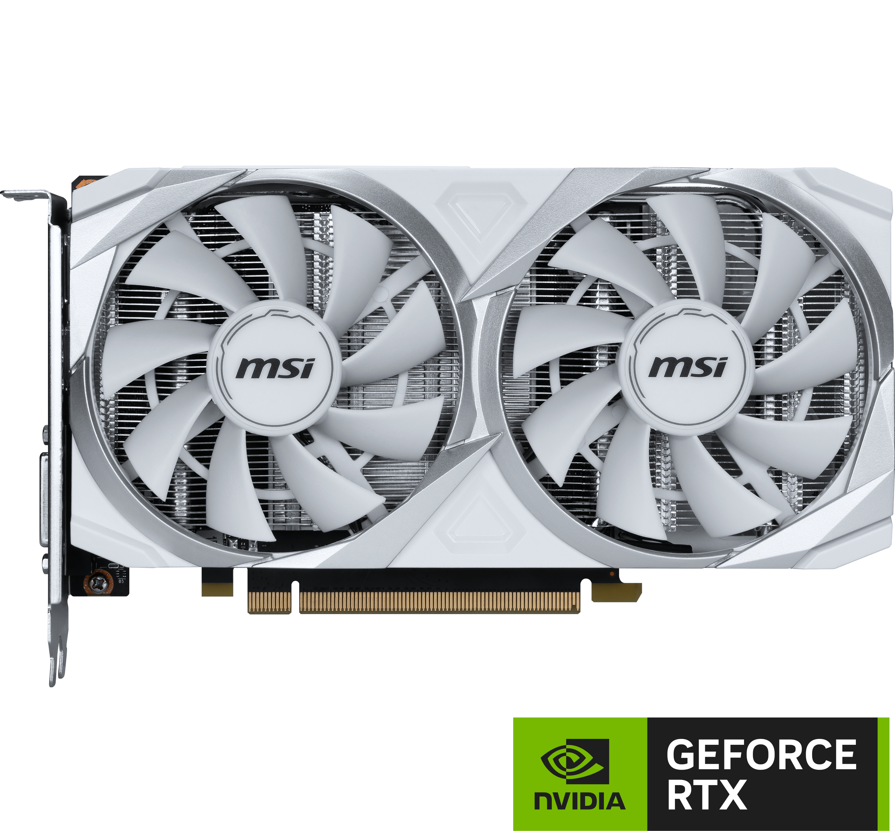 MSI GeForce RTX 3050 VENTUS 2X XS WHITE 8G OC - Carte graphique - 5