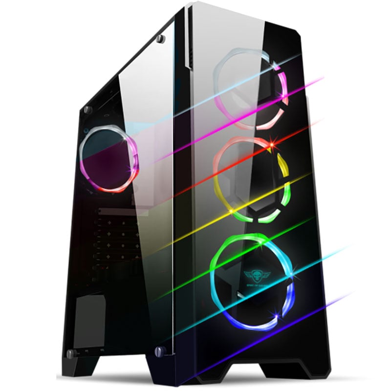 Spirit Of Gamer Deathmatch 10 RGB Noir - Boîtier PC - 0