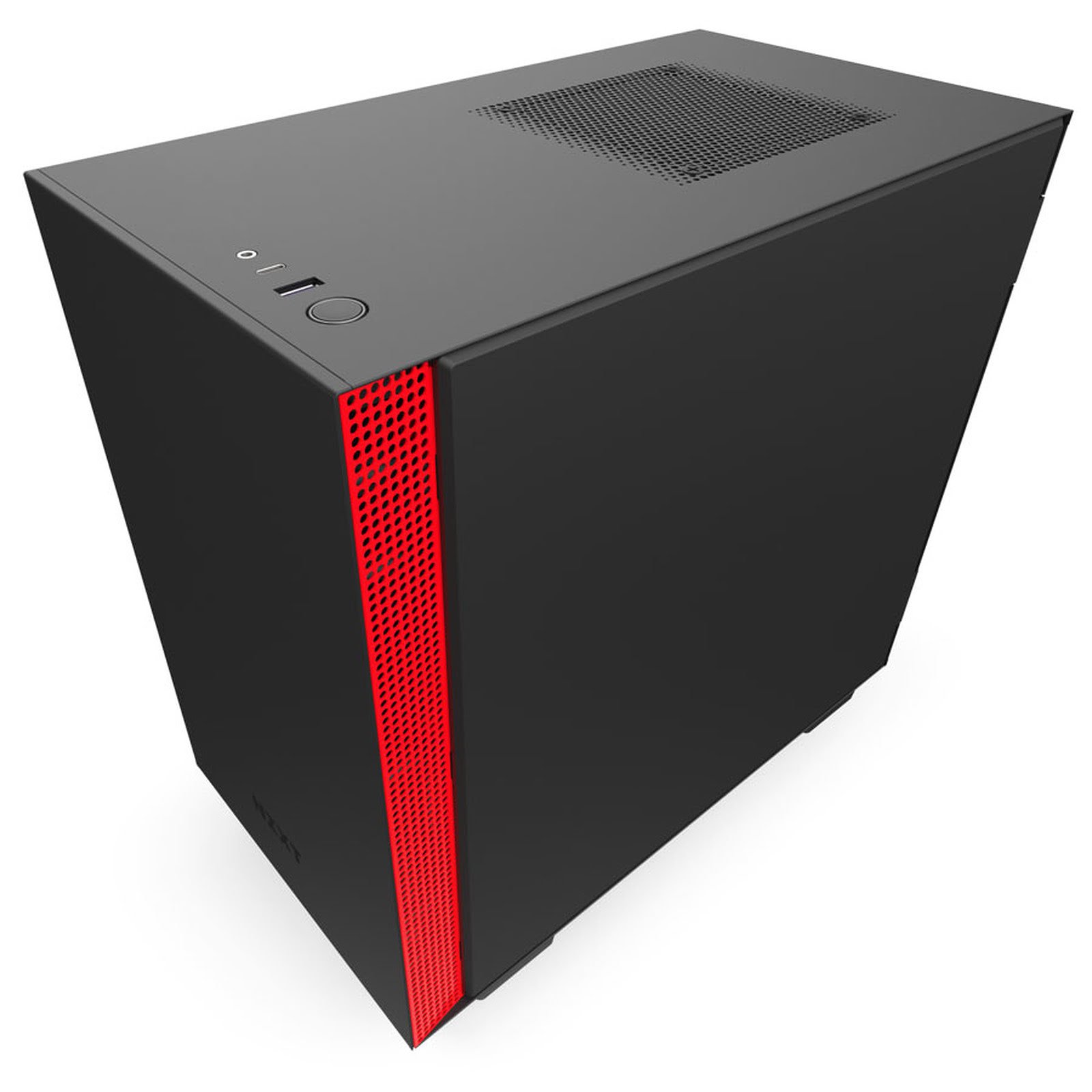 NZXT H210i Noir/Rouge Rouge - Boîtier PC NZXT - Cybertek.fr - 4