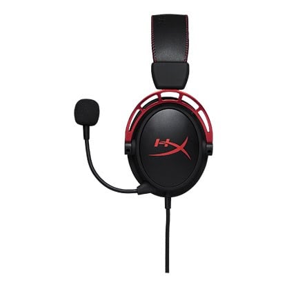 HyperX Cloud Alpha Noir/Rouge Stereo Rouge - Micro-casque - 0