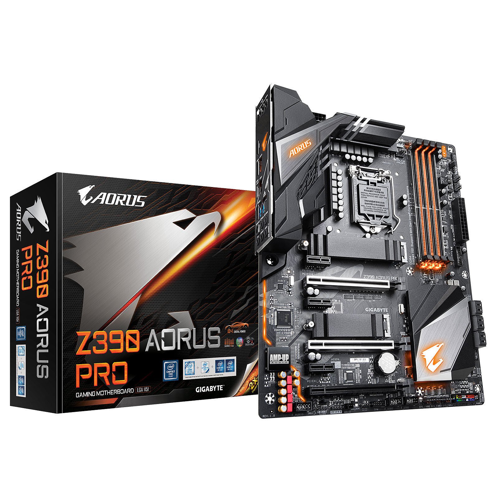 Gigabyte Z390 AORUS PRO ATX  - Carte mère Gigabyte - Cybertek.fr - 0