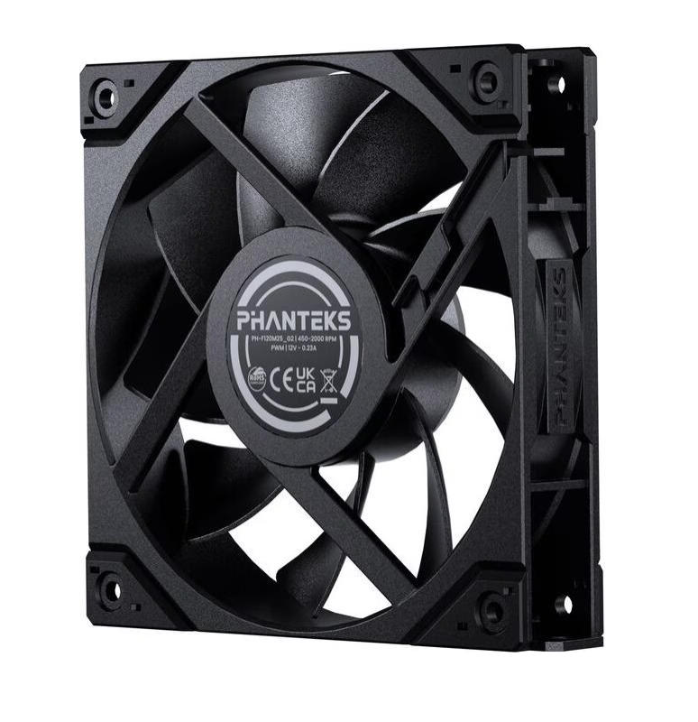 Phanteks M25 Gen2 PWM Noir (Pack de 3x120mm) - Ventilateur boîtier - 2