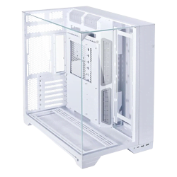 Boîtier PC Lian-Li O11 Vision Blanc - MT/Sans Alim/E-ATX Cybertek