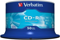 image produit Verbatim Spindle de 50x CD-R 700Mo (80 Min) Cybertek