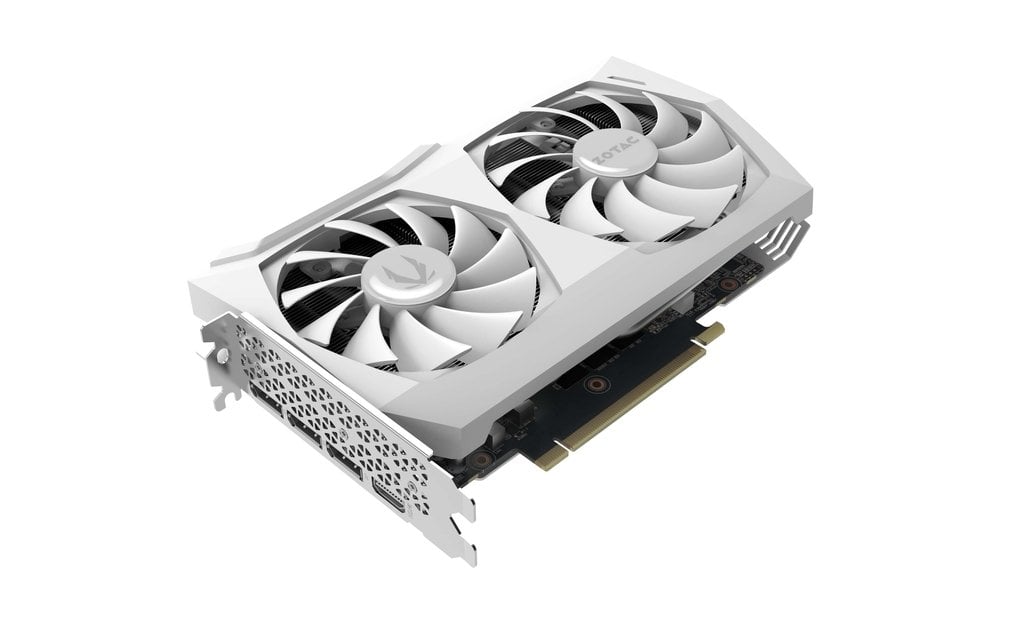 ZOTAC RTX 3060Ti AMP WHITE EDITION LHR  - Carte graphique ZOTAC - 5