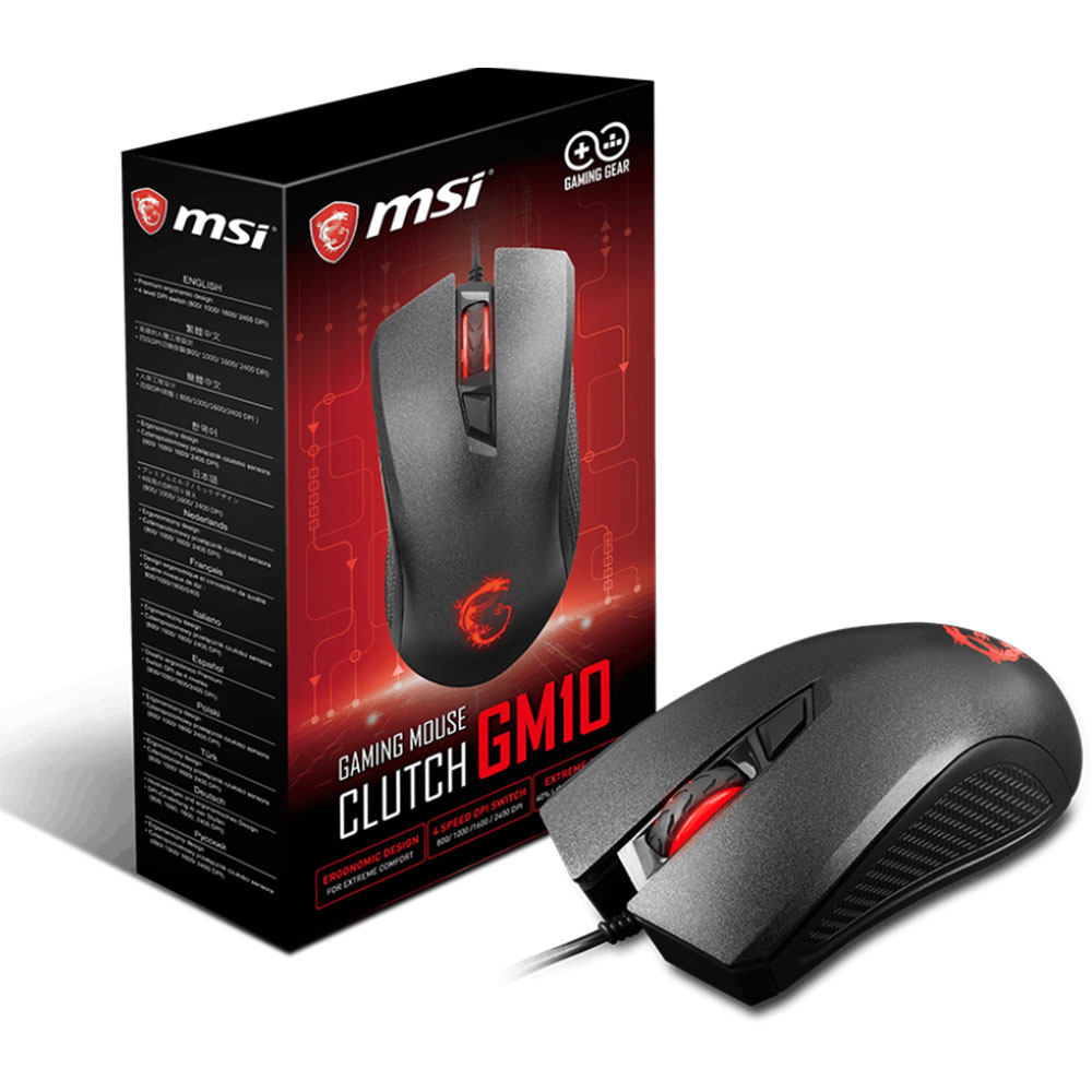 MSI Clutch GM10 - Souris PC MSI - Cybertek.fr - 1