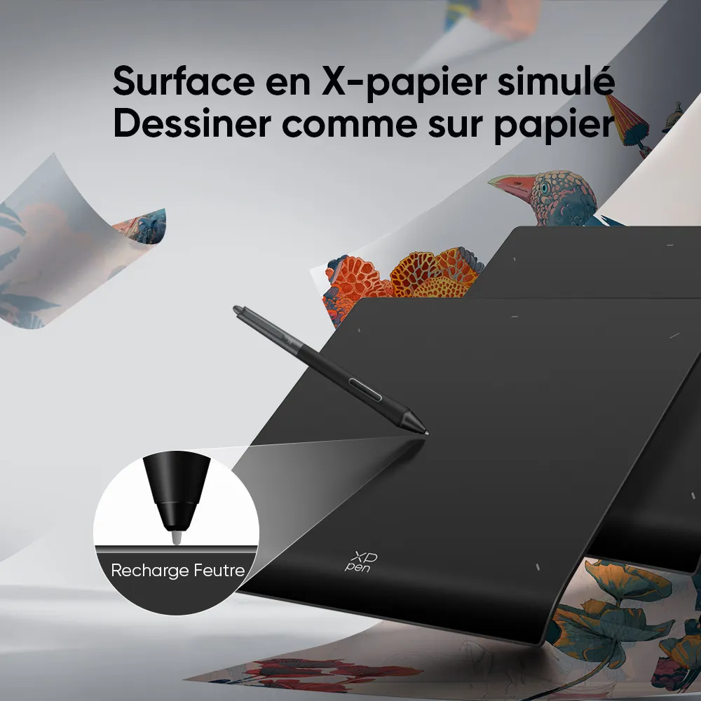 XPPEN Deco Pro XLW Gen 2 5080LPI/15"/Noir - Tablette graphique - 1