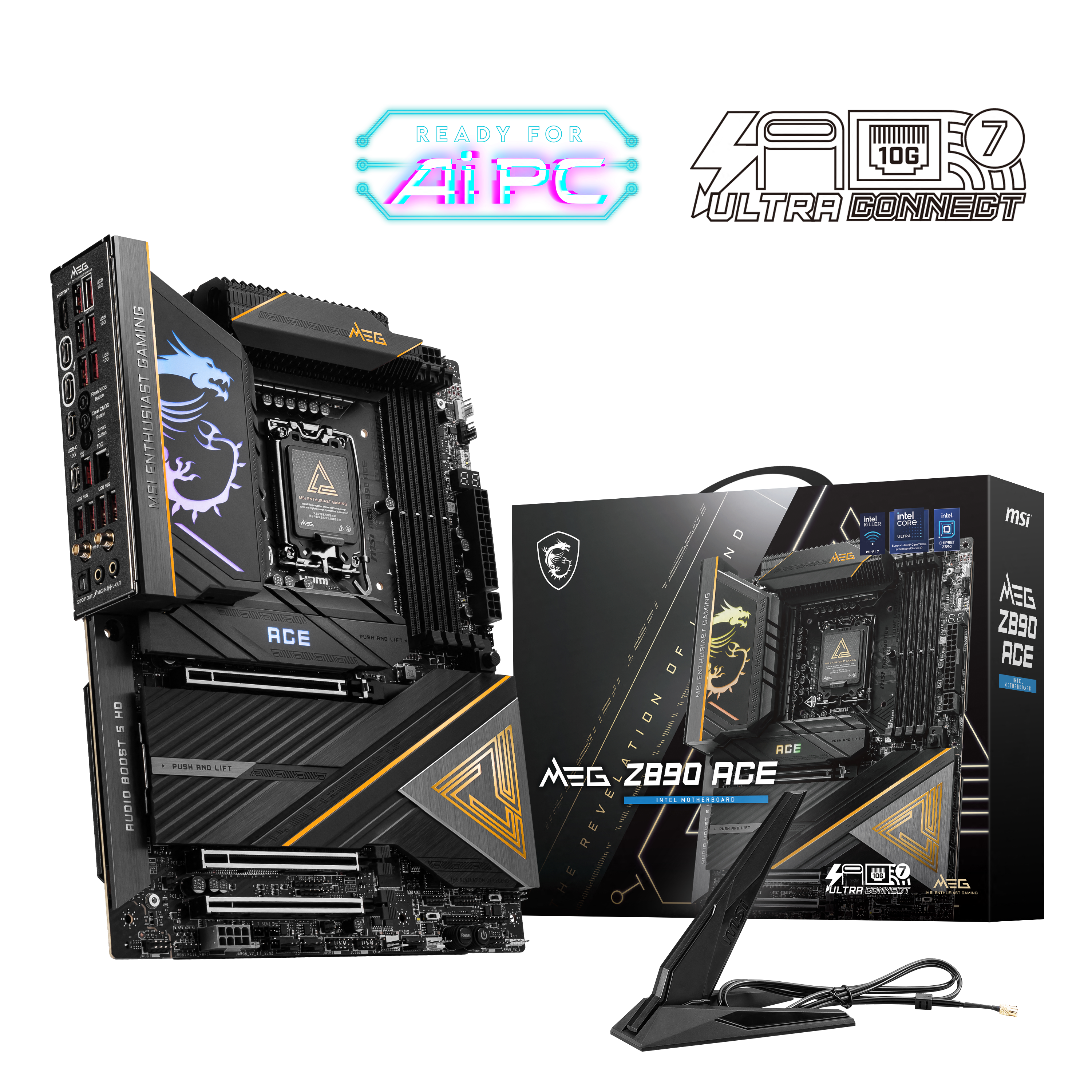 MSI MEG Z890 ACE ATX  - Carte mère MSI - Cybertek.fr - 12