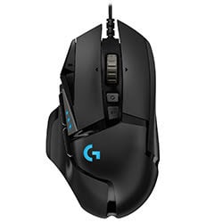 Souris PC Logitech G502 Hero - Noir/Filaire Cybertek