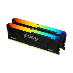 image produit Kingston Fury Beast RGB 32Go (2x16Go) DDR4 3200MHz Cybertek