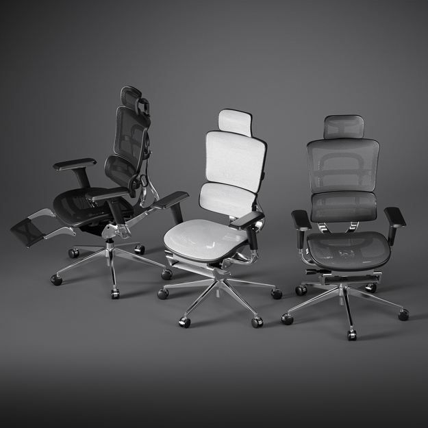 Diablo Chairs  V-Master Noir/Gris - Siège PC Gamer - Cybertek.fr - 11