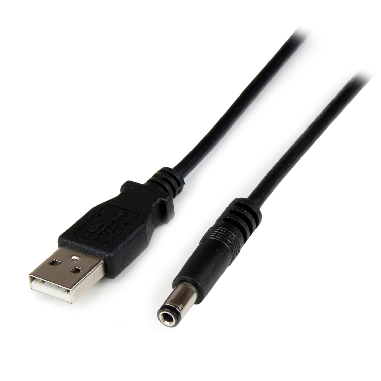 Câble USB2.0 vers connecteur annulaire N 5 V CC - Connectique PC