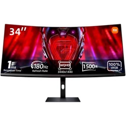 image produit Xiaomi G34WQi - 34" CURVE UWQHD 180Hz 1ms Cybertek