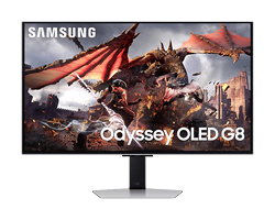 Ecran PC Samsung Odyssey G8 - 32" OLED MATE 4K UHD 240hz 0.03ms Smart TV + Wifi/Bluetooth G-Sync C FreeSync PP-Second Cybertek