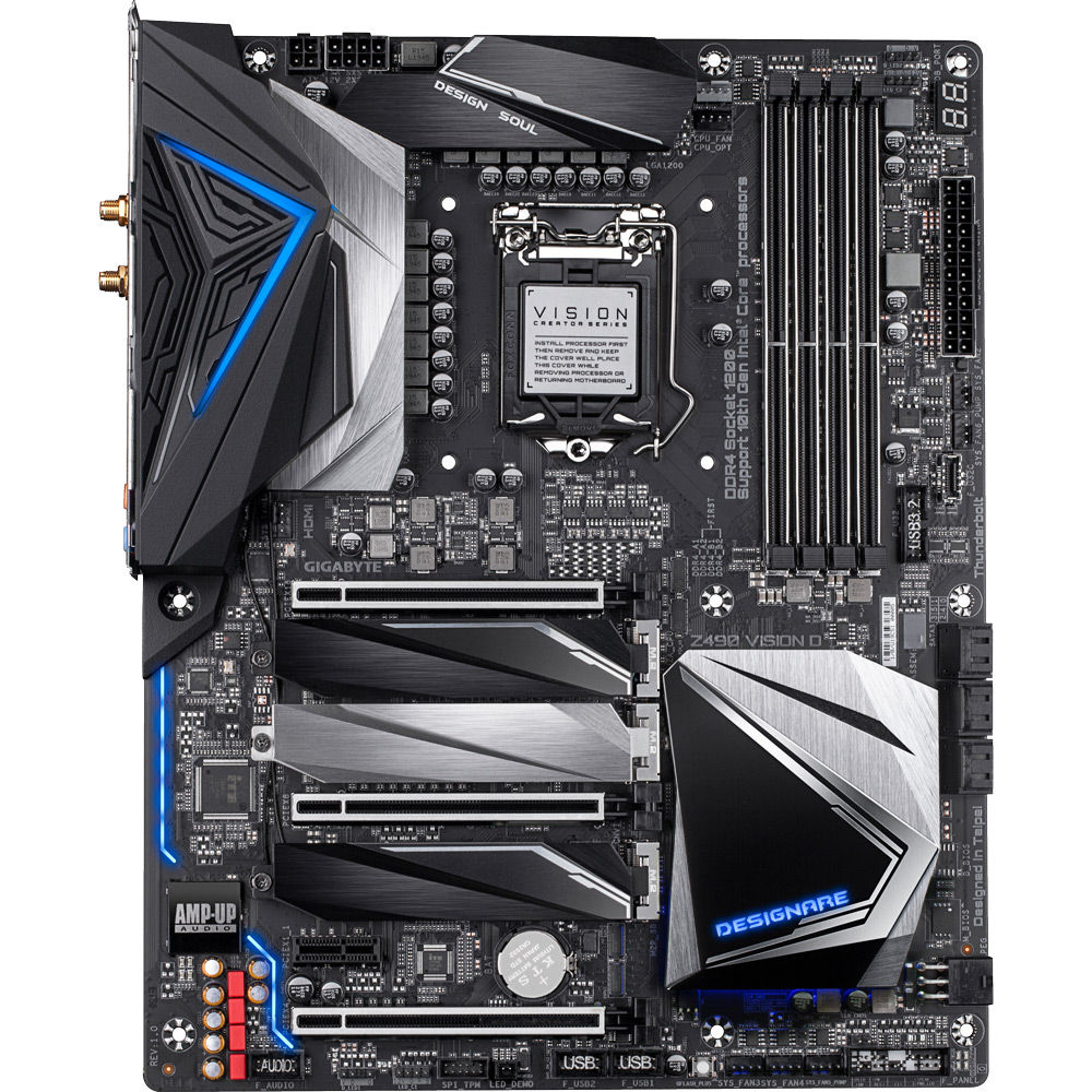 Gigabyte Z490 VISION D ATX  - Carte mère Gigabyte - Cybertek.fr - 3