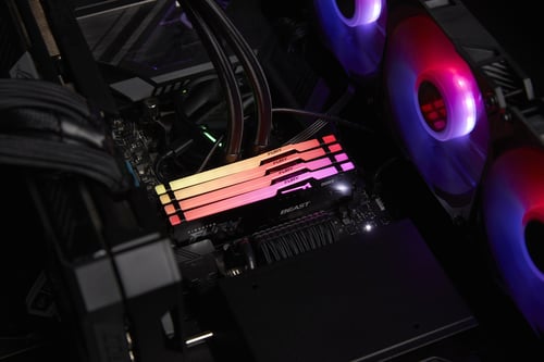 Kingston Fury Beast 32Go RGB (2x16Go) DDR5 6800MHz - Mémoire PC Kingston sur Cybertek.fr - 5