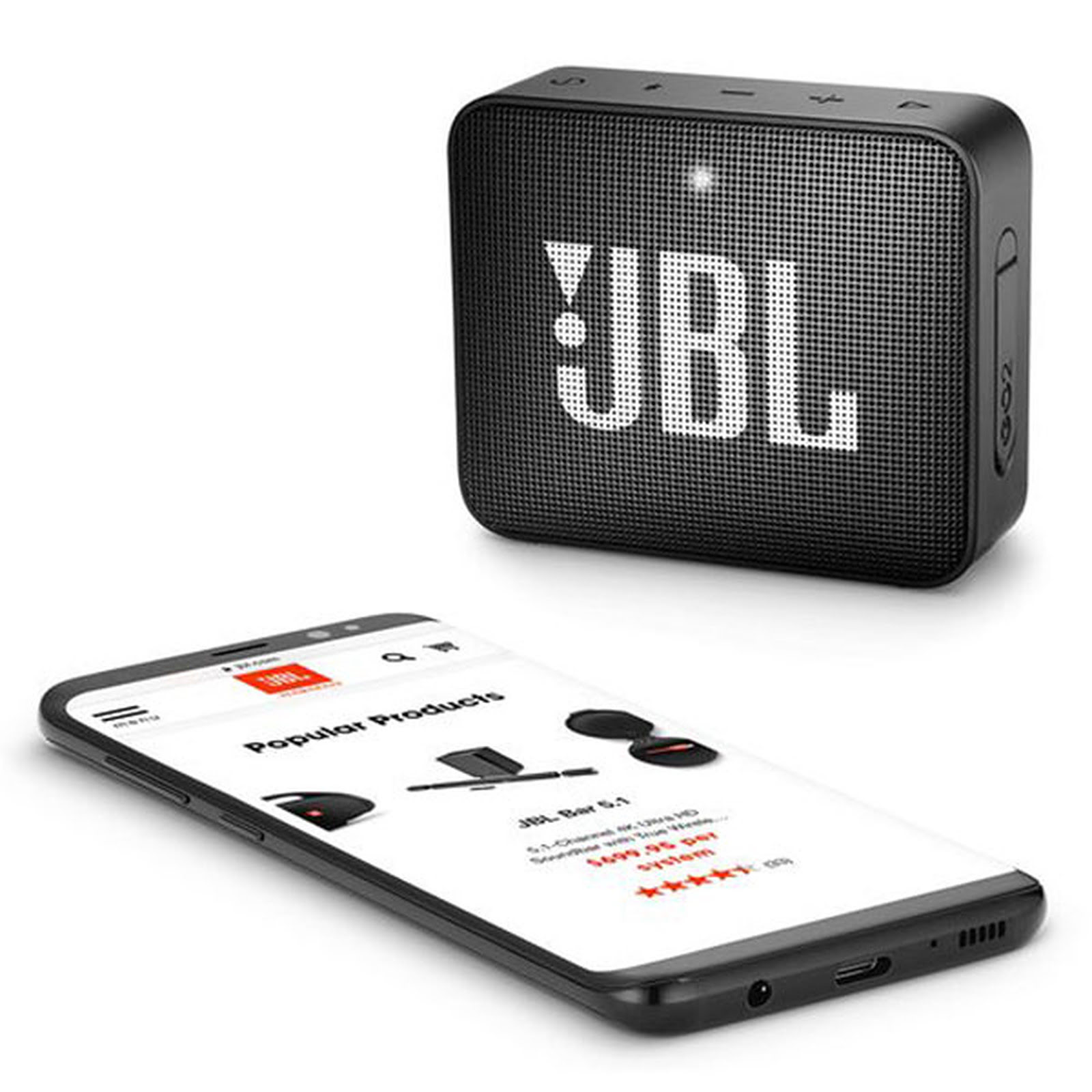 JBL 1HP GO 2 Black - Enceinte PC JBL - Cybertek.fr - 1