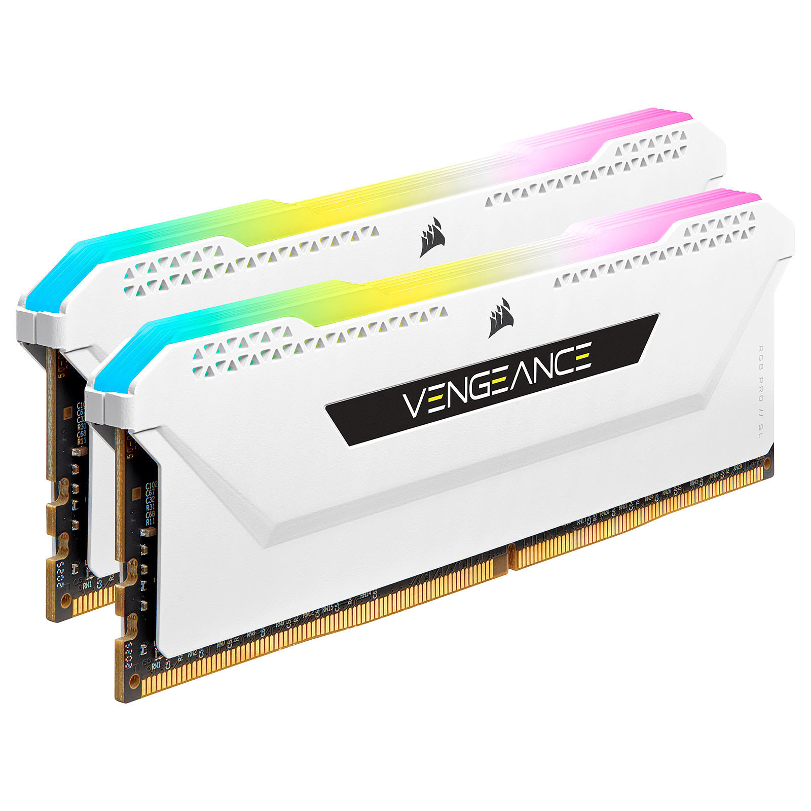 Mémoire RAM - CORSAIR - Vengeance RGB DDR5 RAM 32Go (2x16Go