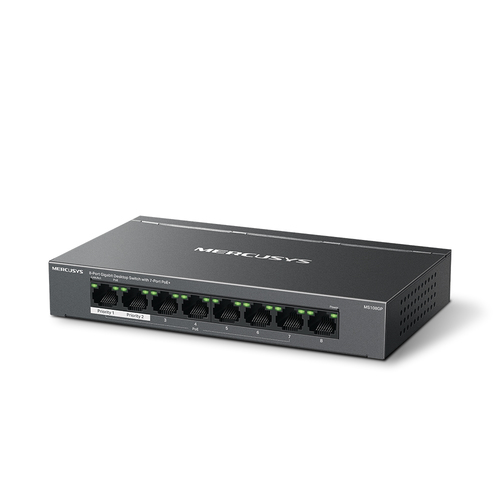 image produit Mercusys 8-Port Gigabit MS108GP Cybertek